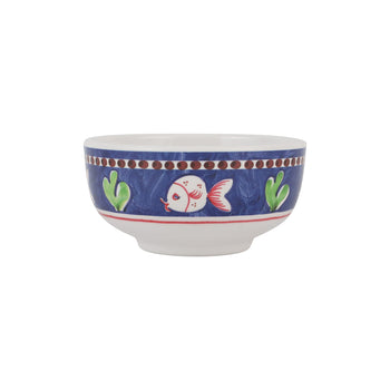 Vietri Melamine: Campagna Pesce (Fish) Cereal Bowl